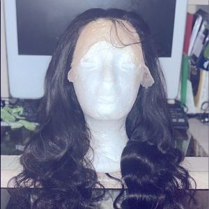 22” Body Wave Lace front, Natural-#4 color,